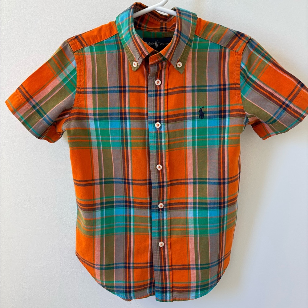 Ralph Lauren 100% Cotton Buttondown, Toddler 4/4T.